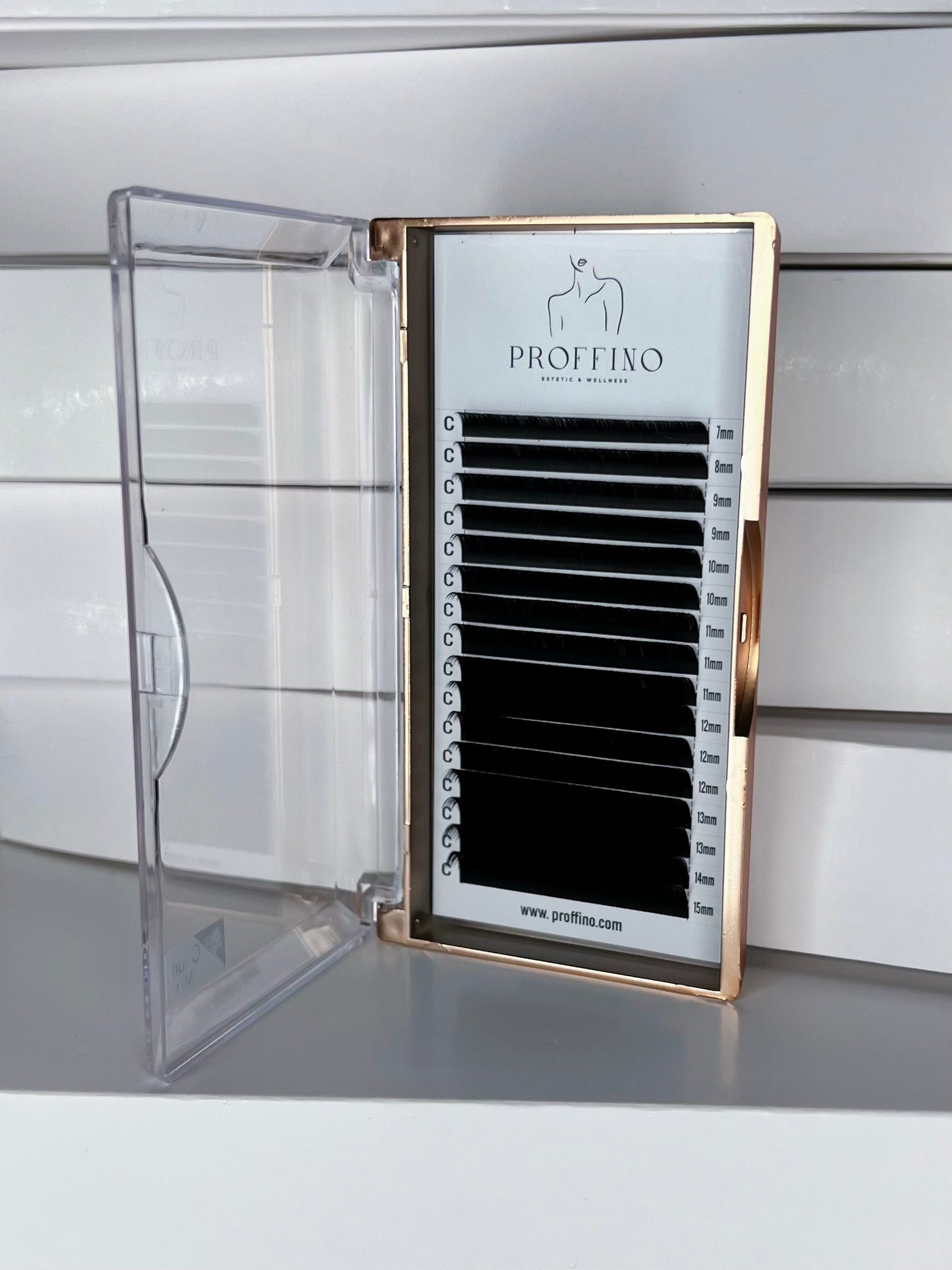 0,07 Volume Lashes Black Proffino