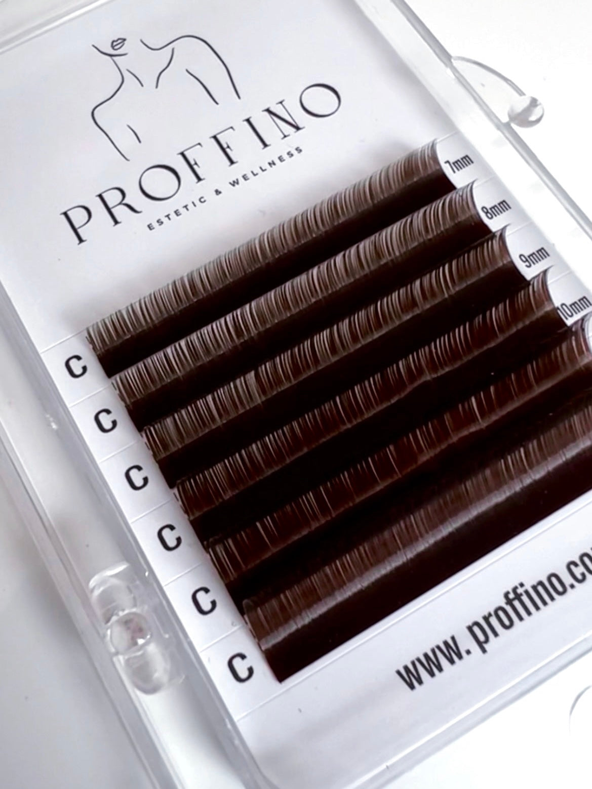 0,07 Volume Lashes Chocolate Brown Proffino Mini